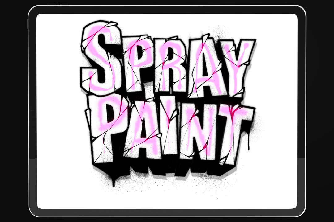 Digital Graffiti Brush Set for Procreate App
